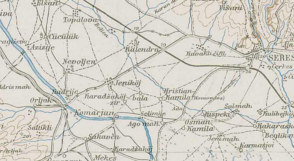 yenikoi map