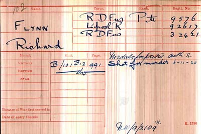 Flynn rdf shot for murder